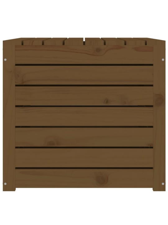 Zahradní box medově hnědý 101x50,5x46,5 cm masivní borové dřevo