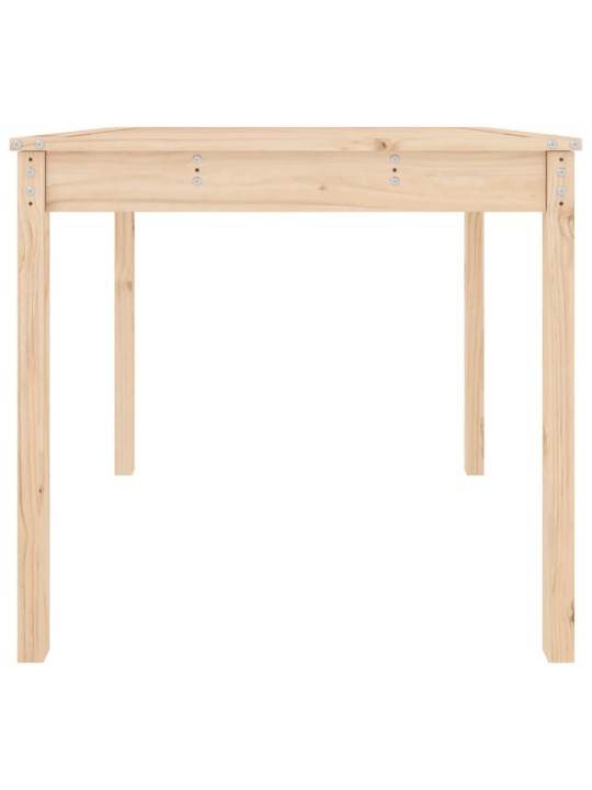 Zahradní stůl 82,5 x 82,5 x 76 cm masivní borové dřevo