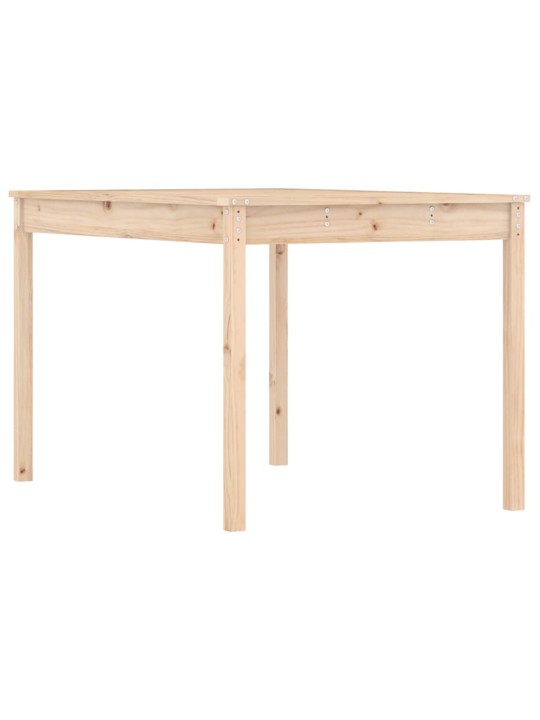 Zahradní stůl 121 x 82,5 x 76 cm masivní borové dřevo