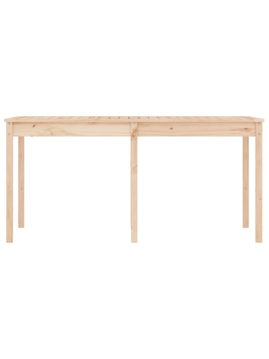 Zahradní stůl 159,5 x 82,5 x 76 cm masivní borové dřevo