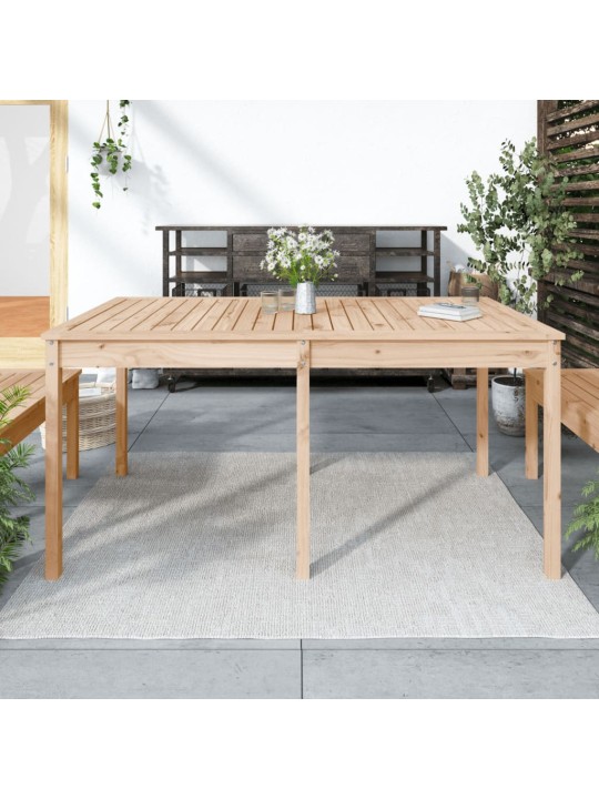 Zahradní stůl 159,5 x 82,5 x 76 cm masivní borové dřevo