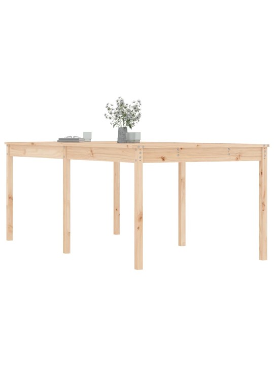 Zahradní stůl 203,5 x 100 x 76 cm masivní borové dřevo