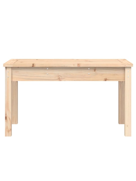 Zahradní lavice 80 x 44 x 45 cm masivní borové dřevo
