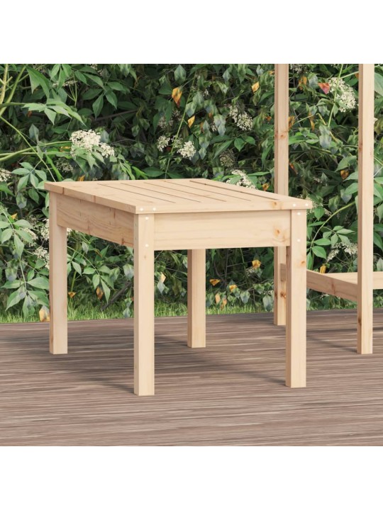 Zahradní lavice 80 x 44 x 45 cm masivní borové dřevo