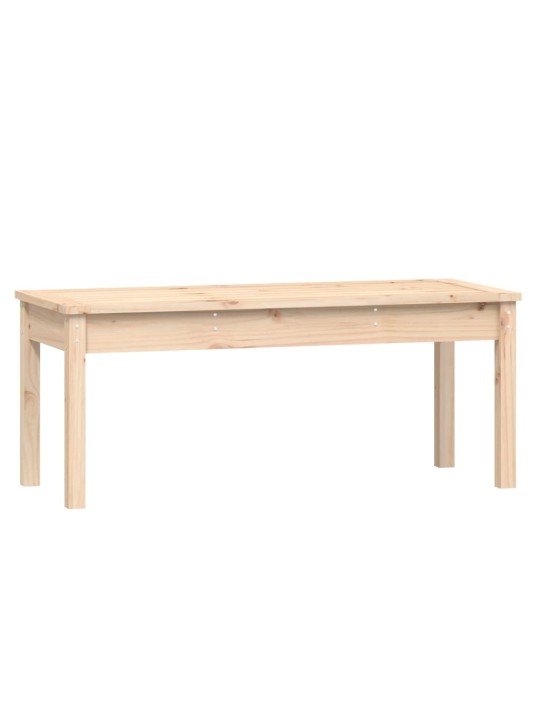 Zahradní lavice 109 x 44 x 45 cm masivní borové dřevo