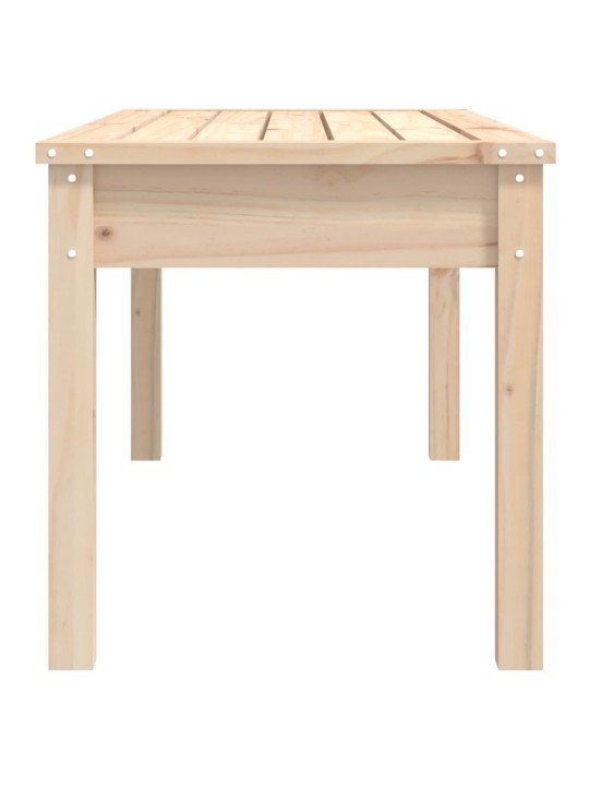 Zahradní lavice 109 x 44 x 45 cm masivní borové dřevo