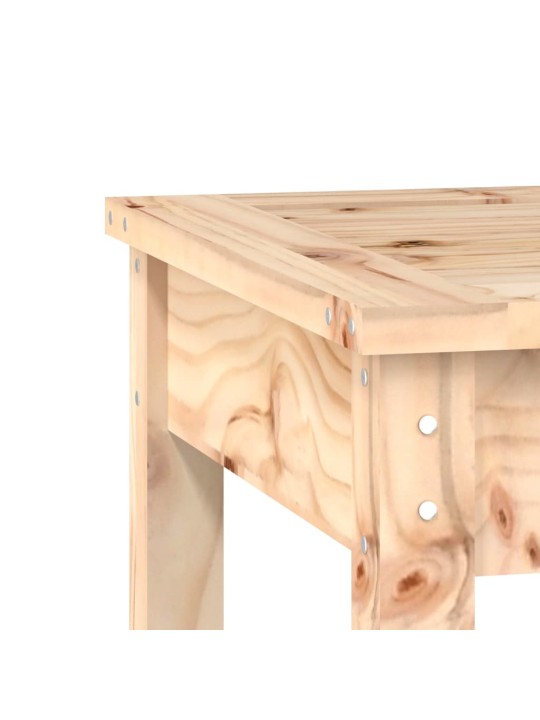 Zahradní lavice 109 x 44 x 45 cm masivní borové dřevo