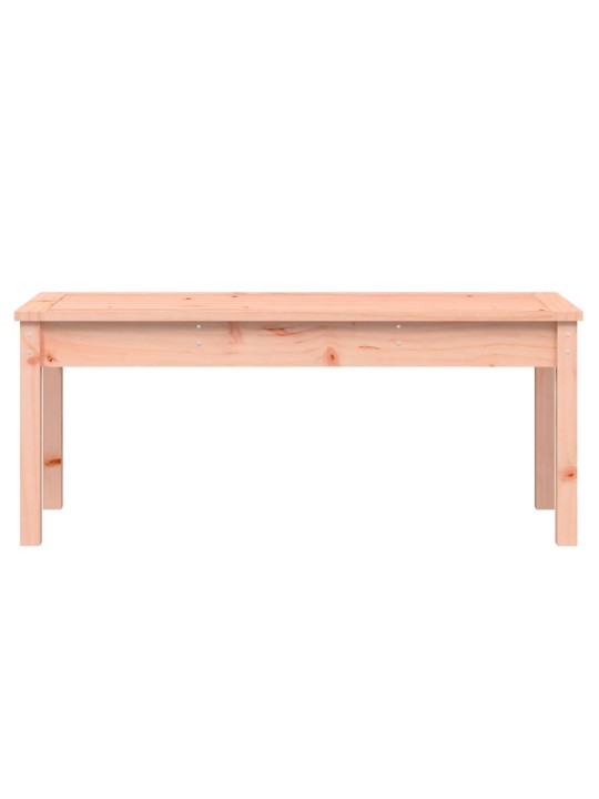 Zahradní lavice 109 x 44 x 45 cm masivní dřevo douglasky