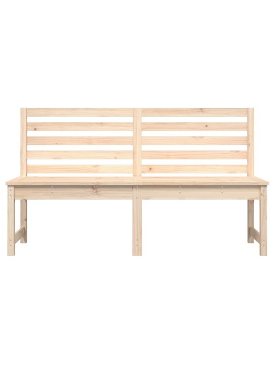 Zahradní lavice 157,5 cm masivní borové dřevo