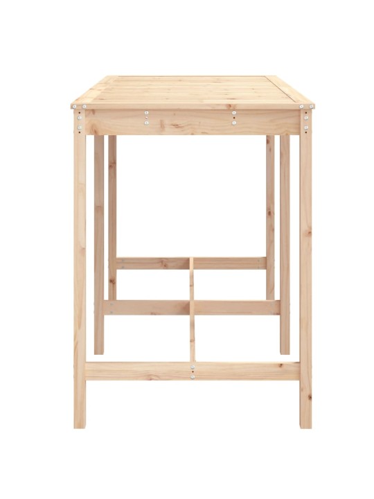 Zahradní stůl 159,5 x 82,5 x 110 cm masivní borové dřevo