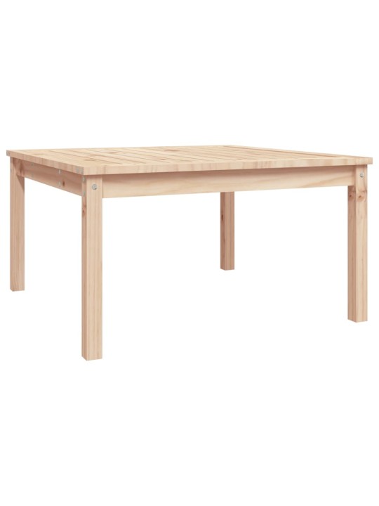 Zahradní stůl 82,5 x 82,5 x 45 cm masivní borové dřevo