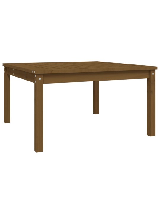 Zahradní stůl medově hnědý 82,5x82,5x45 cm masivní borové dřevo