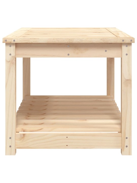 Zahradní stůl 82,5 x 50,5 x 45 cm masivní borové dřevo
