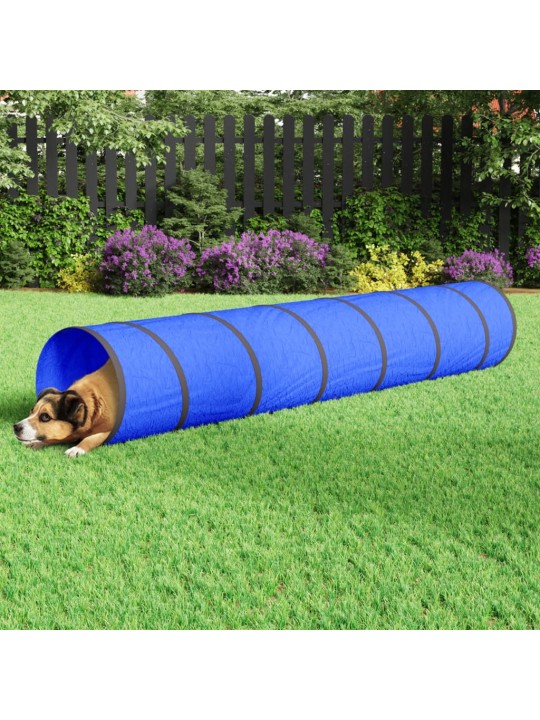 Psí tunel modrý Ø 50 x 300 cm polyester