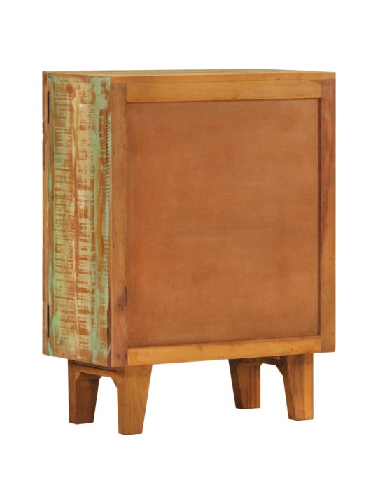 Ručně vyřezávaný příborník 55x30x75cm masivní recyklované dřevo