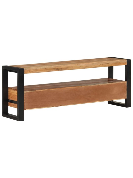 TV skříňka 120 x 30 x 45 cm masivní akáciové dřevo