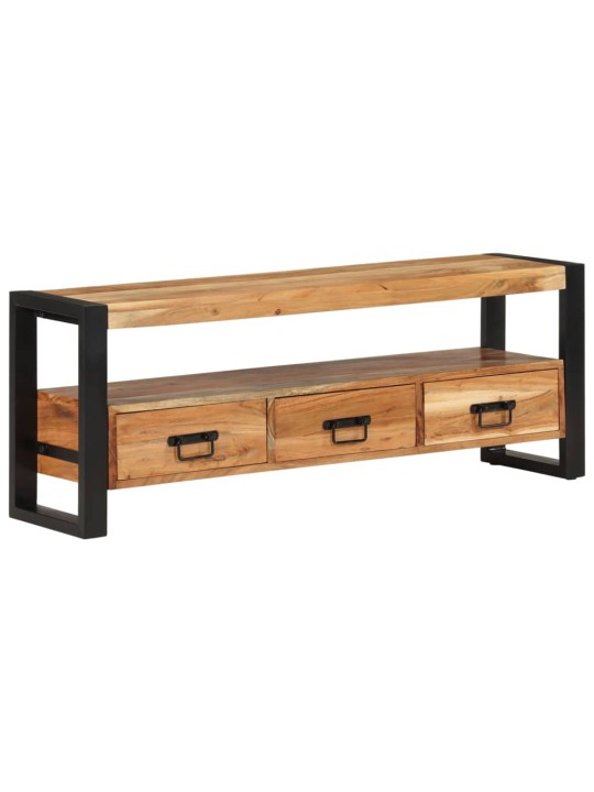 TV skříňka 120 x 30 x 45 cm masivní akáciové dřevo