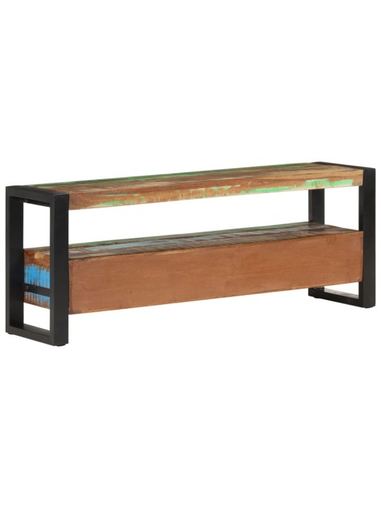 TV skříňka 120 x 30 x 45 cm masivní recyklované dřevo