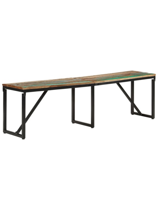 Lavice 160 x 35 x 46 cm masivní recyklované dřevo