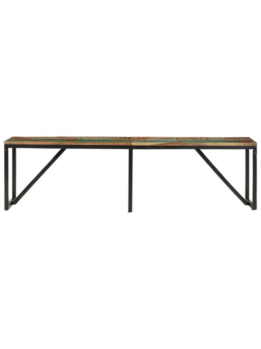 Lavice 160 x 35 x 46 cm masivní recyklované dřevo