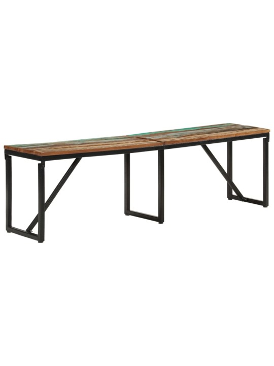 Lavice 160 x 35 x 46 cm masivní recyklované dřevo