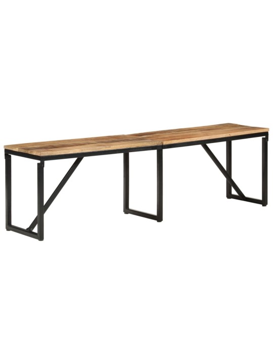 Lavice 160 x 35 x 46 cm masivní mangovníkové dřevo