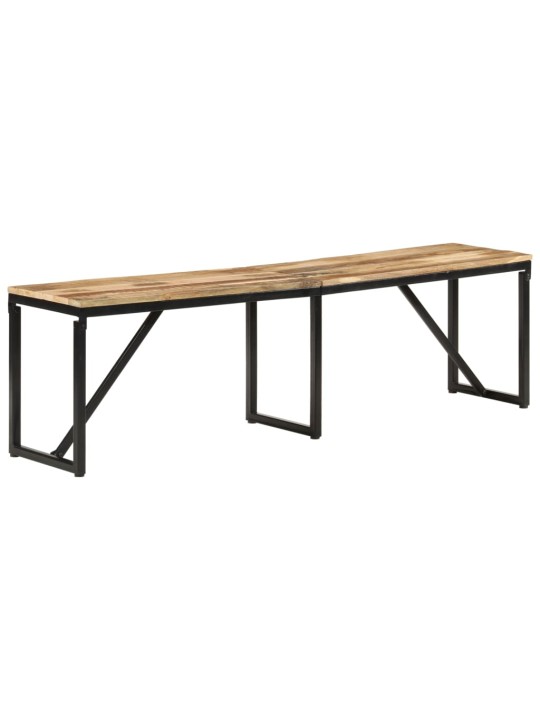 Lavice 160 x 35 x 46 cm masivní mangovníkové dřevo