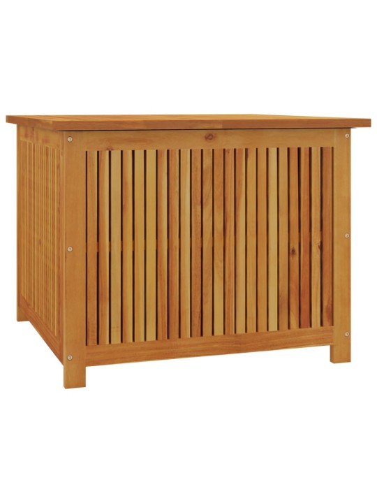 Zahradní úložný box 75 x 75 x 58 cm masivní akáciové dřevo