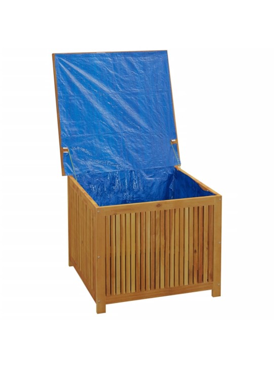 Zahradní úložný box 75 x 75 x 58 cm masivní akáciové dřevo