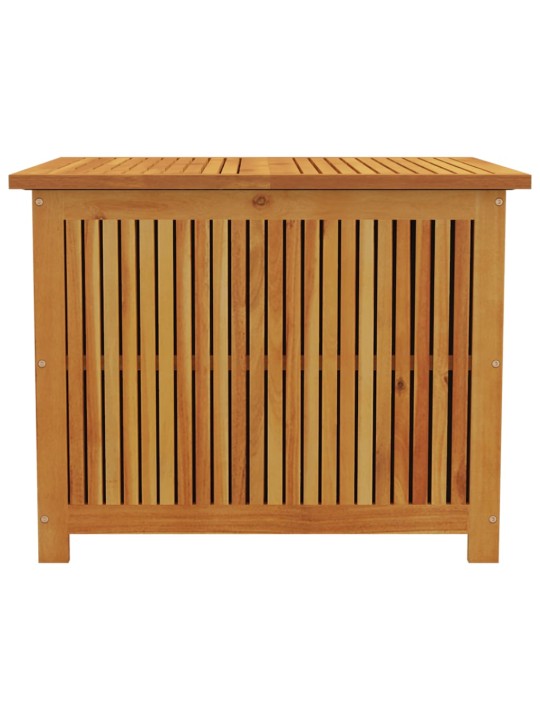 Zahradní úložný box 75 x 75 x 58 cm masivní akáciové dřevo