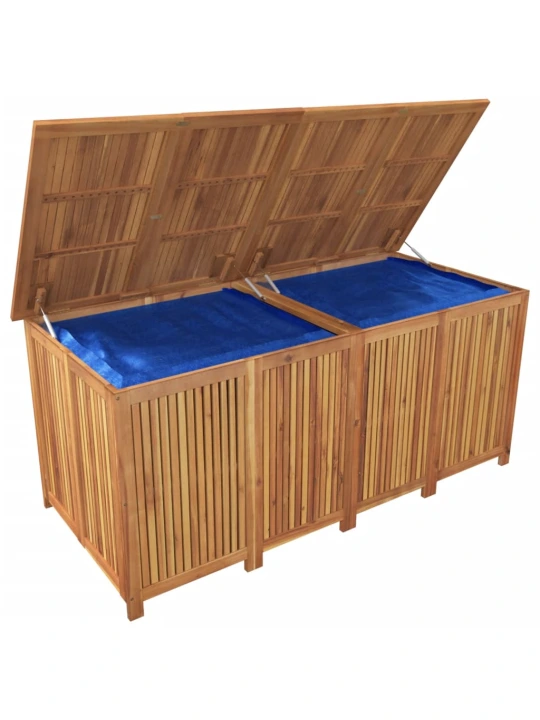 Zahradní úložný box 175 x 80 x 75 cm masivní akáciové dřevo