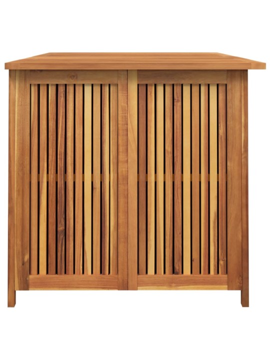 Zahradní úložný box 175 x 80 x 75 cm masivní akáciové dřevo