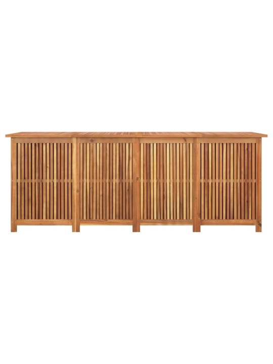 Zahradní úložný box 200 x 80 x 75 cm masivní akáciové dřevo