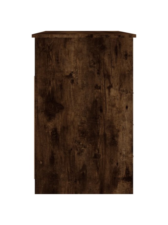 Psací stůl se zásuvkami kouřový dub 102 x 50 x 76 cm kompozit