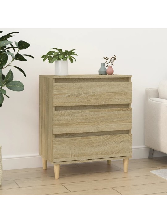 Příborník dub sonoma 60 x 35 x 70 cm kompozitní dřevo