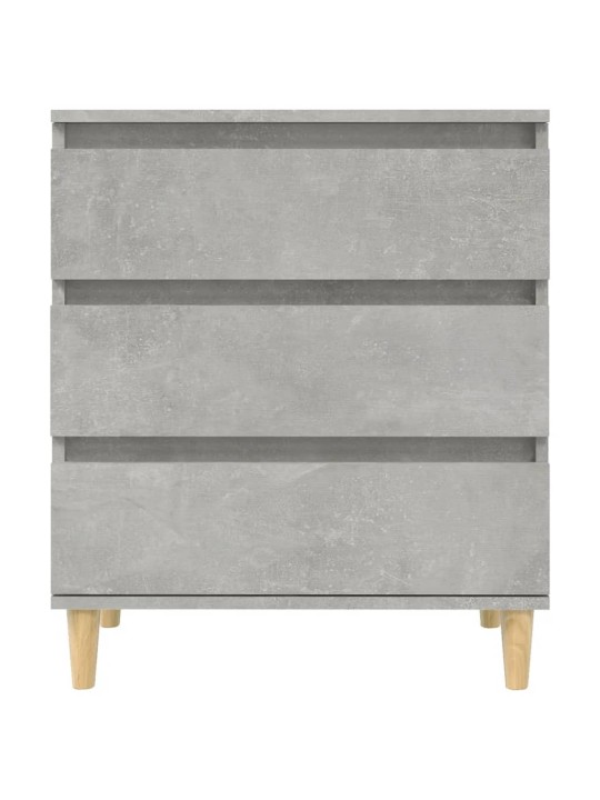 Příborník betonově šedý 60 x 35 x 70 cm kompozitní dřevo