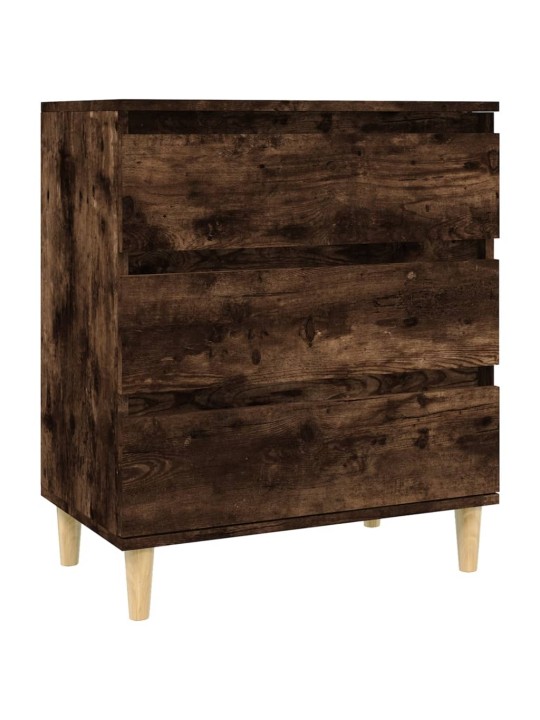Příborník kouřový dub 60 x 35 x 70 cm kompozitní dřevo