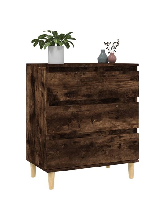 Příborník kouřový dub 60 x 35 x 70 cm kompozitní dřevo