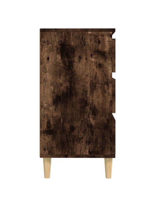 Příborník kouřový dub 60 x 35 x 70 cm kompozitní dřevo