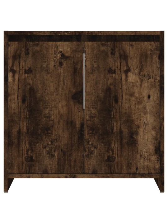 Koupelnová skříňka kouřový dub 60 x 33 x 61 cm kompozitní dřevo