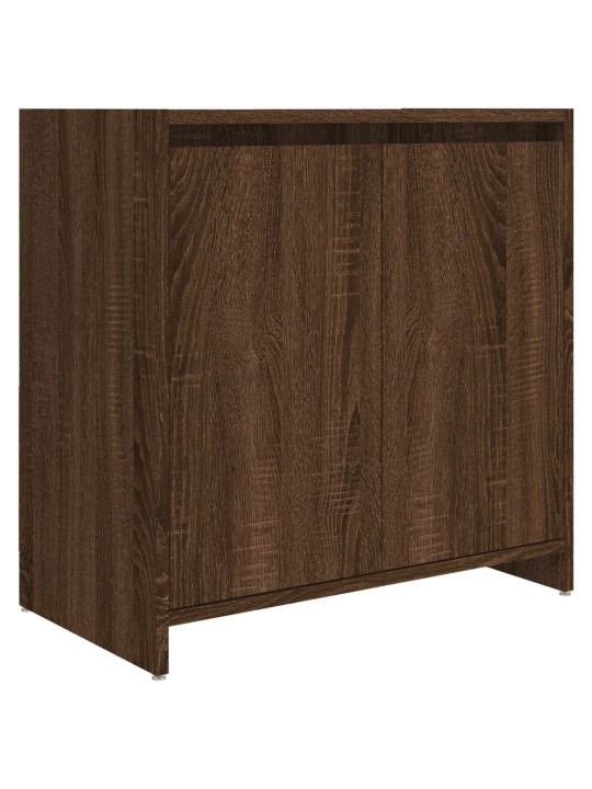 Koupelnová skříňka hnědý dub 60 x 33 x 61 cm kompozitní dřevo
