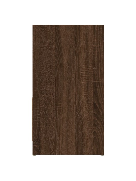 Koupelnová skříňka hnědý dub 60 x 33 x 61 cm kompozitní dřevo