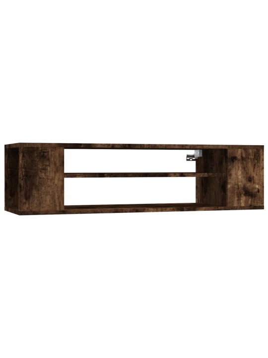 Závěsná tv skříňka kouřový dub 100x30x26,5 cm kompozitní dřevo