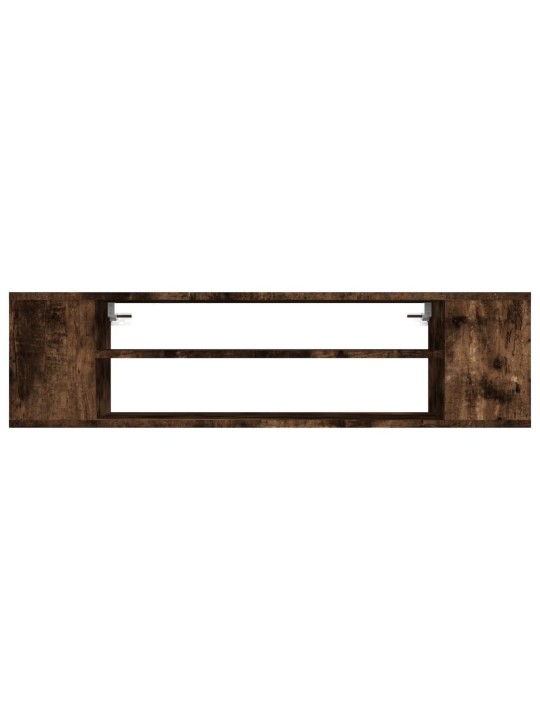 Závěsná tv skříňka kouřový dub 100x30x26,5 cm kompozitní dřevo