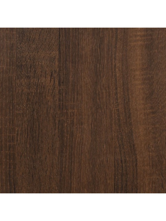 Závěsná tv skříňka hnědý dub 100x30x26,5 cm kompozitní dřevo