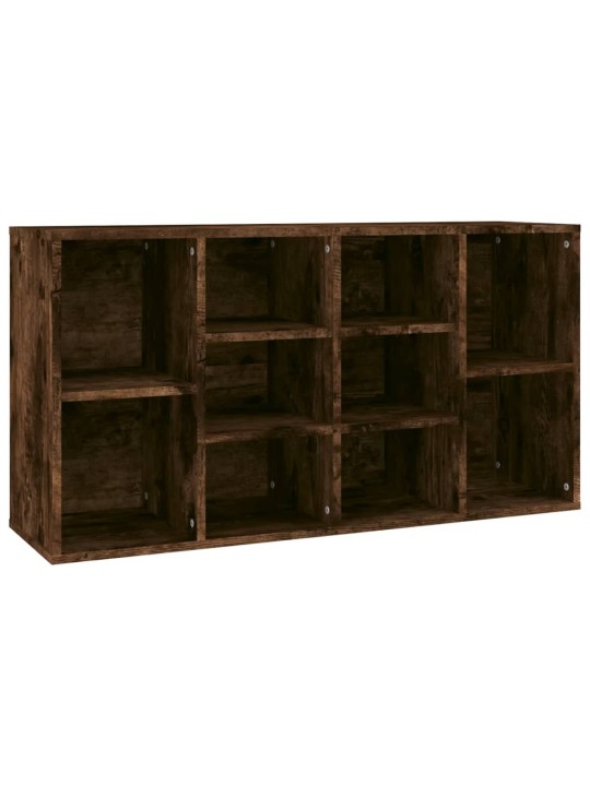 Lavice s botníkem kouřový dub 103x30x54,5 cm kompozitní dřevo