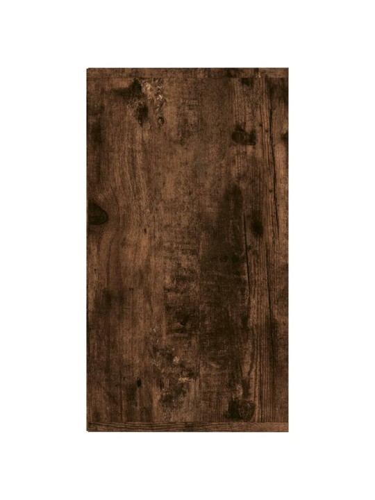 Lavice s botníkem kouřový dub 103x30x54,5 cm kompozitní dřevo