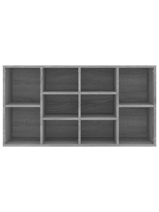 Lavice s botníkem šedá sonoma 103x30x54,5 cm kompozitní dřevo