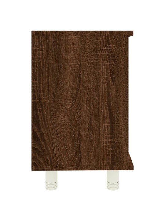 Koupelnová skříňka hnědý dub 60 x 32 x 53,5 cm kompozitní dřevo