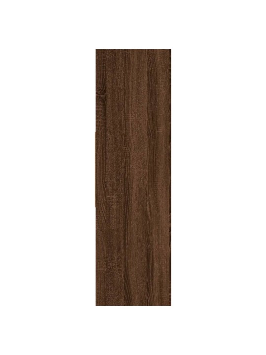 Knihovna hnědý dub 97,5 x 29,5 x 100 cm kompozitní dřevo